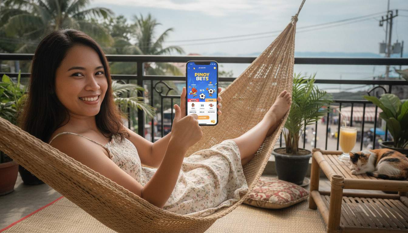 Exciting Betting Experience Woman enjoying sports betting